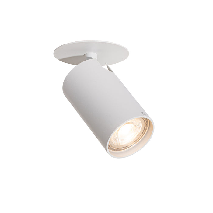 QAZQA Set van 6 moderne inbouwspots wit GU10 50mm - Chels