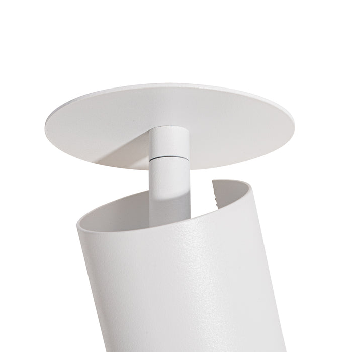 QAZQA Set van 6 moderne inbouwspots wit GU10 50mm - Chels