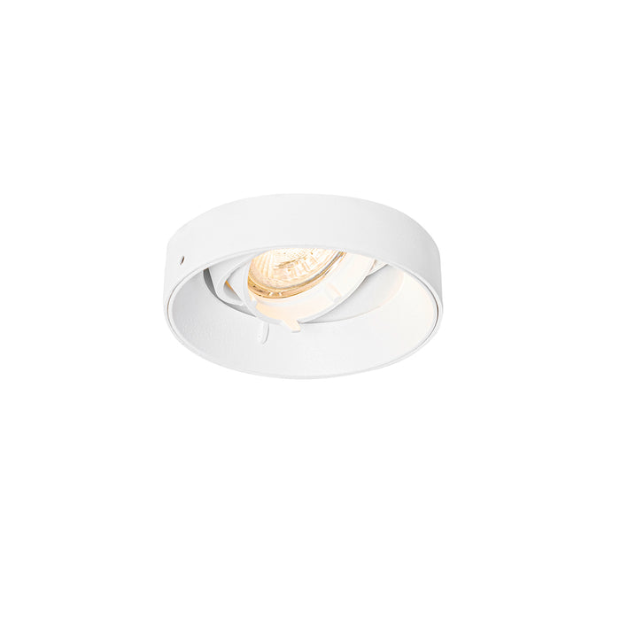 QAZQA Smart inbouwspot wit rond trimless incl. Wifi GU10 50mm - Oneon