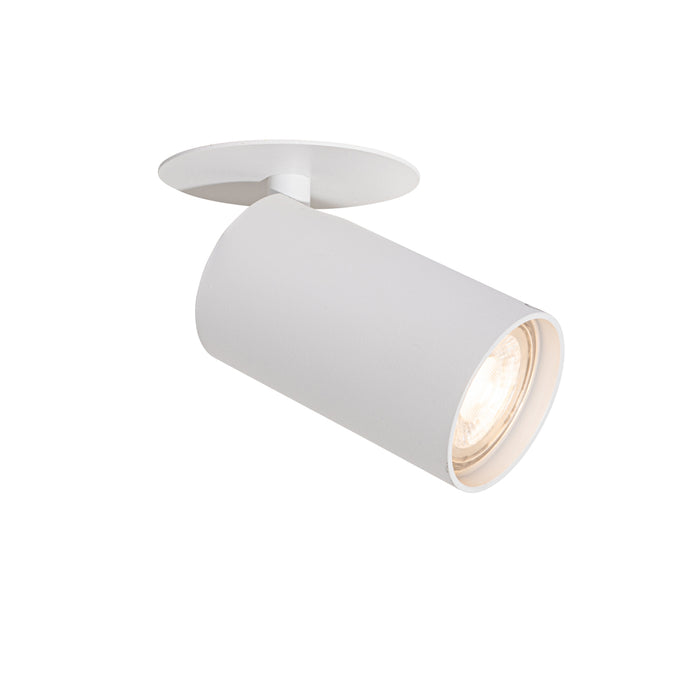 QAZQA Set van 6 moderne inbouwspots wit GU10 50mm - Chels