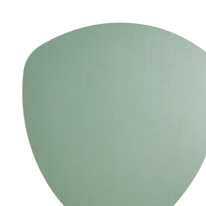 QAZQA Design wandlamp groen organisch 20 cm 2-lichts - Pulley