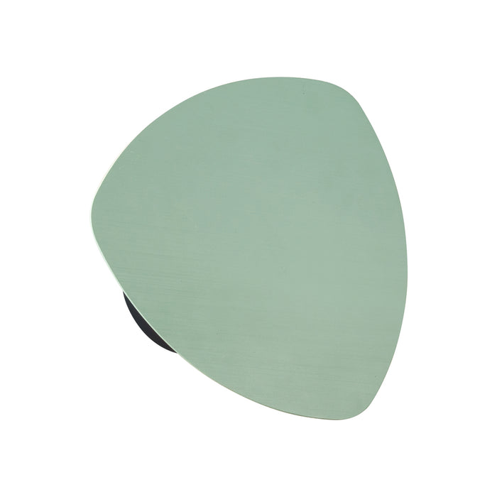 QAZQA Design wandlamp groen organisch 20 cm 2-lichts - Pulley