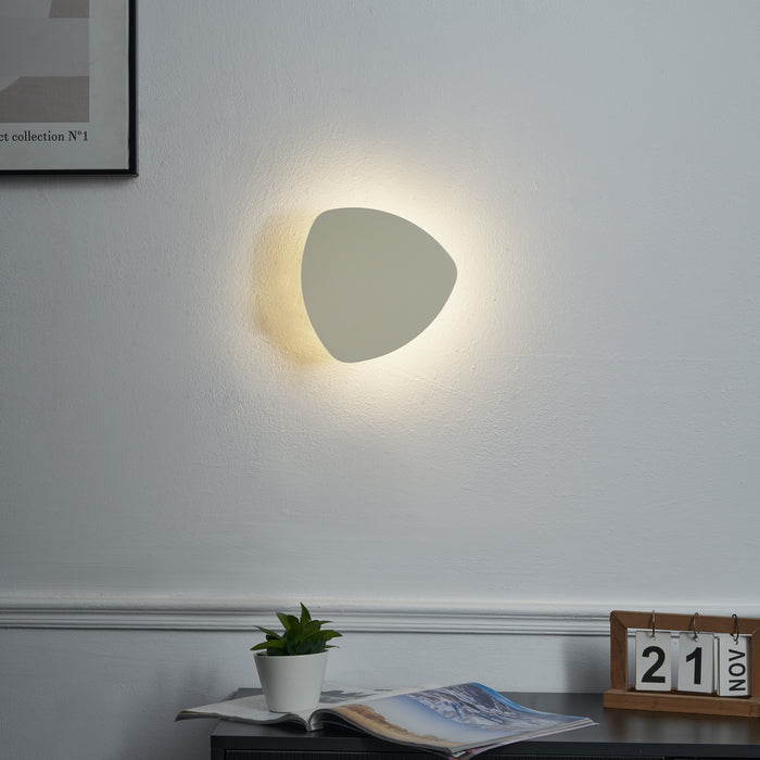 QAZQA Design wandlamp beige organisch 20 cm 2-lichts - Pulley