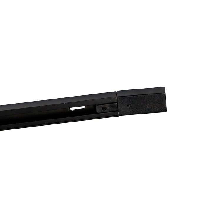 QAZQA Modern railsysteem met 5 spots zwart 1-fase - Iconic Kohua