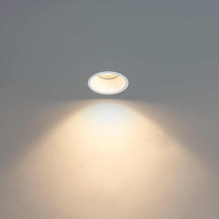 QAZQA Smart inbouwspot wit IP44 incl. Wifi GU10 50mm - Dept