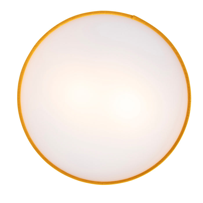 QAZQA Smart plafondlamp oker 40cm incl. 2 Wifi A60 - Drum