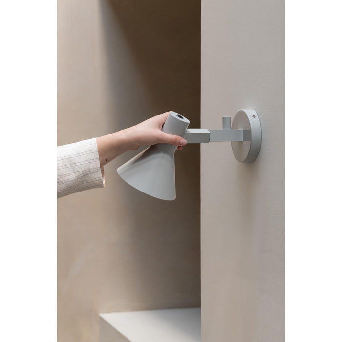 it's about RoMi Wandlamp Stavanger - Grijs - 31x15x20cm