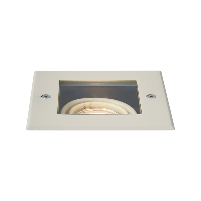 QAZQA Moderne grondspot beige GU10 50mm draai- en kantelbaar IP65 -