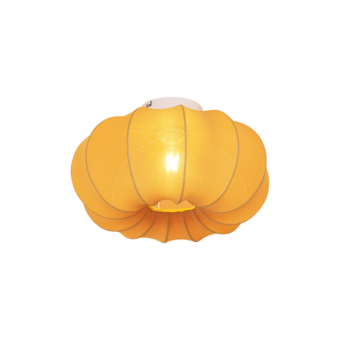 QAZQA Japandi plafondlamp goud 37cm - Plu Asyesha