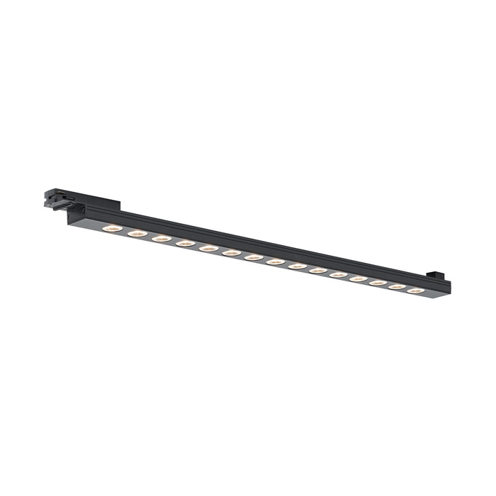 QAZQA Moderne plafondlamp zwart voor railsysteem 1-fase 15W 1170 lm