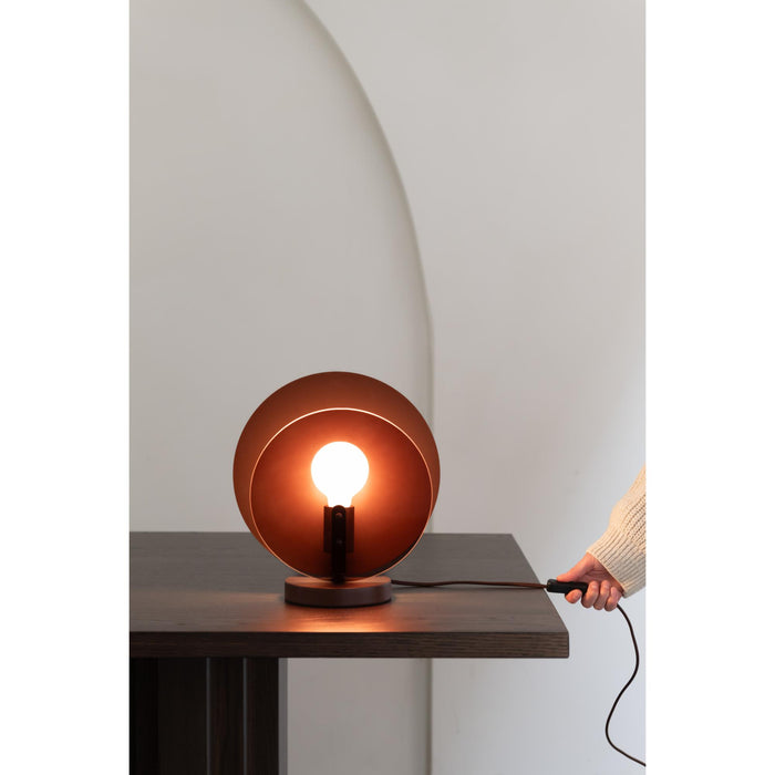 it's about RoMi Tafellamp Toledo - Bruin - 22x30x32.5cm