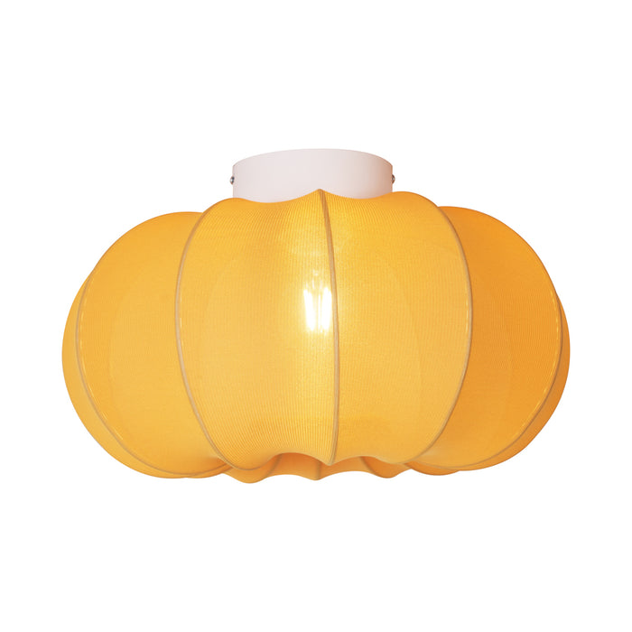 QAZQA Japandi plafondlamp goud 37cm - Plu Asyesha