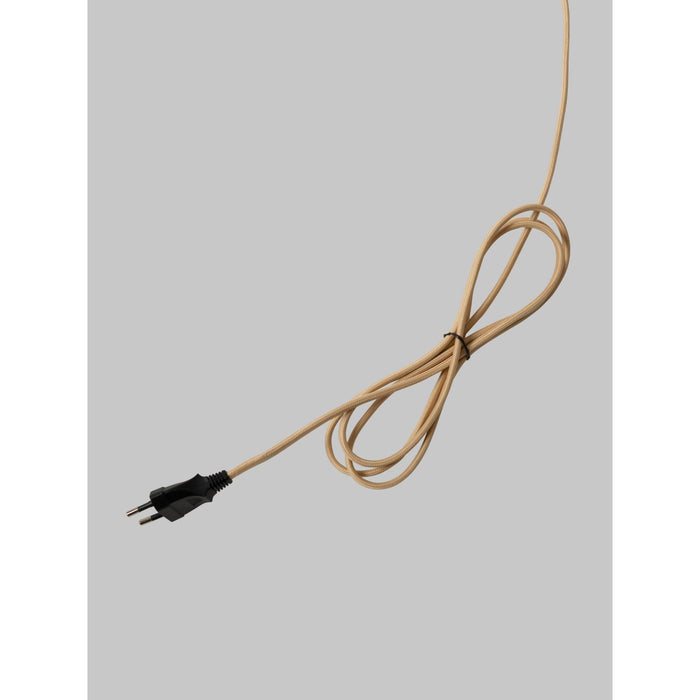 it's about RoMi Florence Wandlamp H 42 cm - Bruin / Zwart