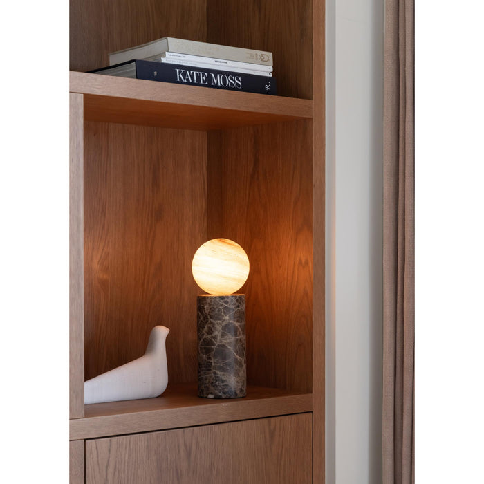 it's about RoMi Tafellamp Tivoli - Bruin - Ø12cm