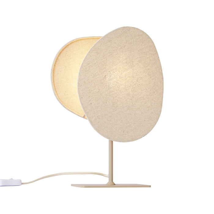 QAZQA Japandi tafellamp beige - Organica