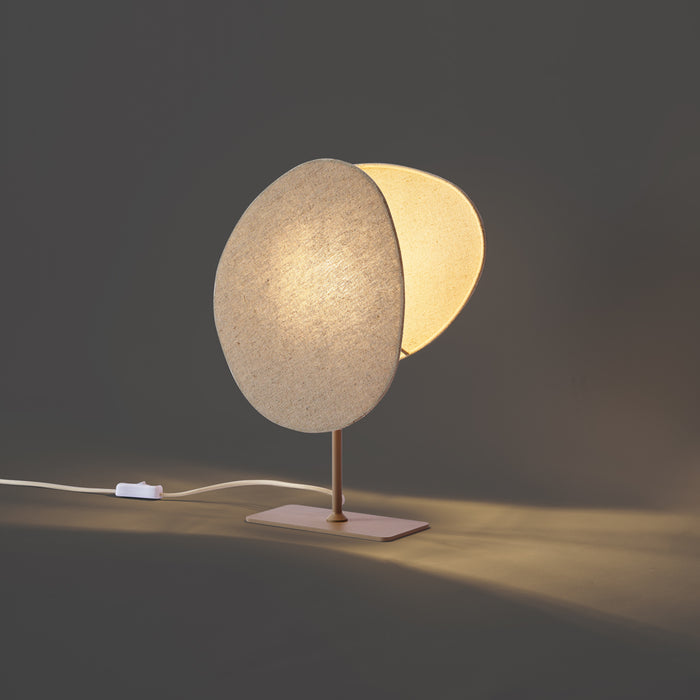 QAZQA Japandi tafellamp beige - Organica