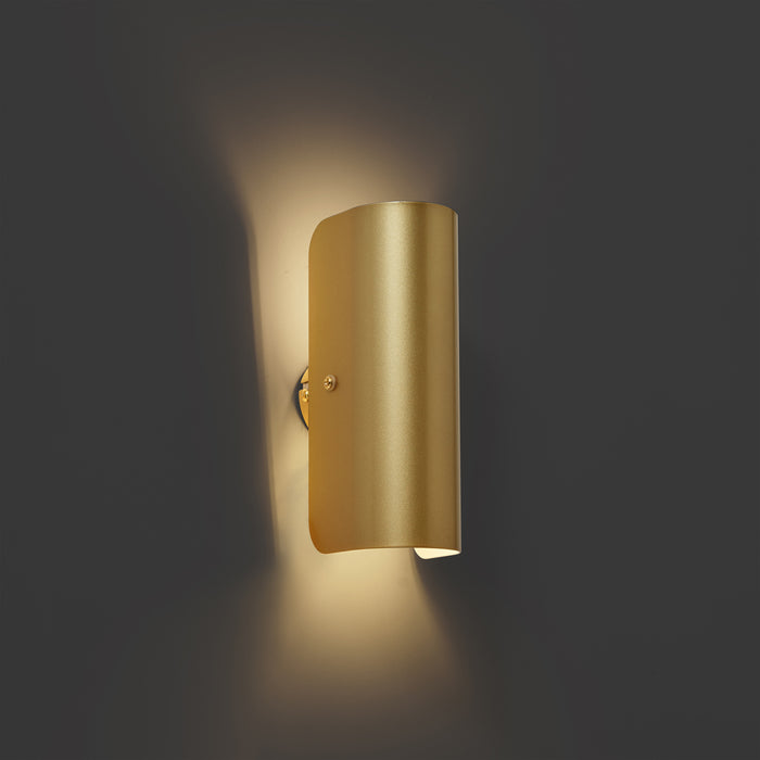 QAZQA Moderne wandlamp goud 2-lichts - Gotthard