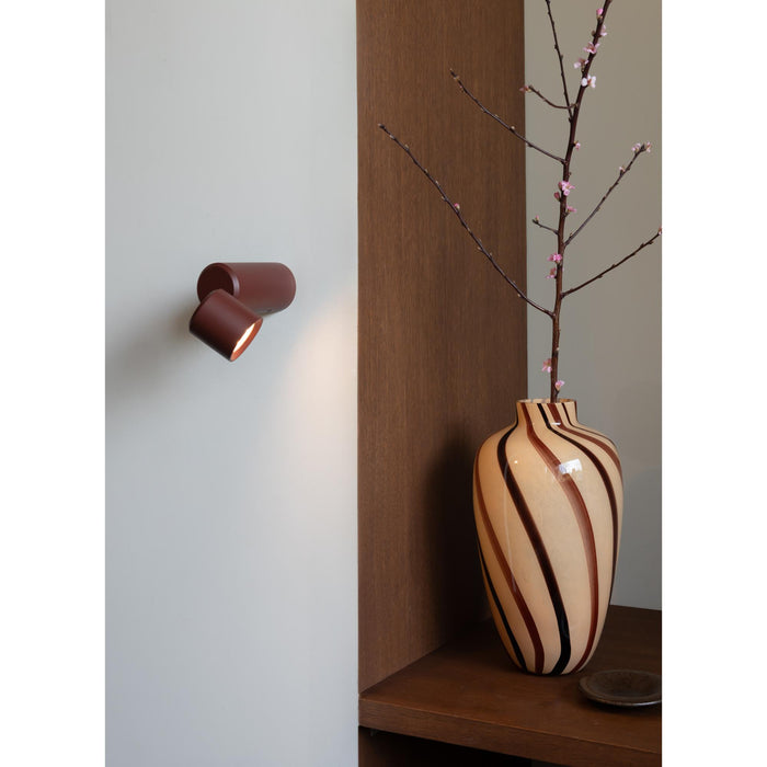 it's about RoMi Tafellamp Milan - Rood - 6.5x6.5x19cm