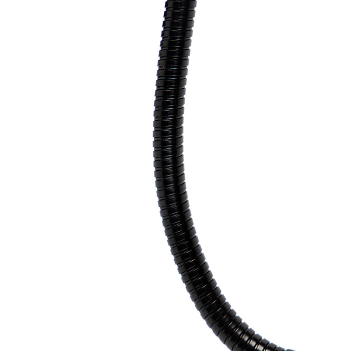 QAZQA Wandlamp zwart met velours kap krokodil dessin 18cm - Brescia