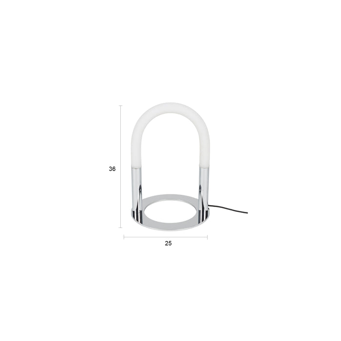 Zuiver Arch Tafellamp Chroom - Zilver