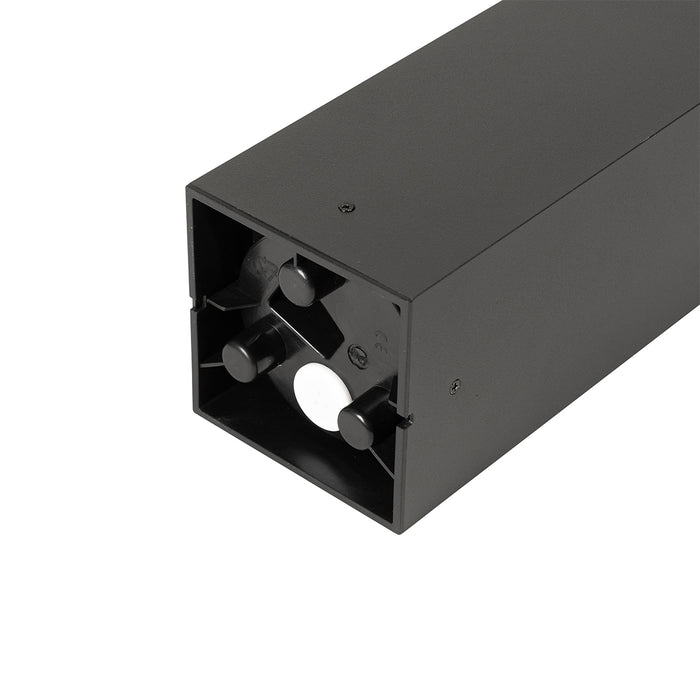 QAZQA Smart buiten paaltje zwart 60 cm IP44 incl. Wifi ST64 - Nicole