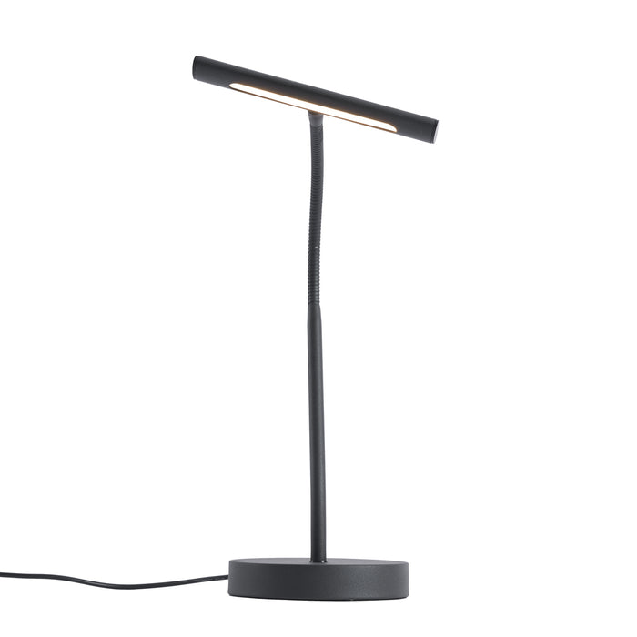 QAZQA Art Deco tafellamp zwart incl. LED - Tableau