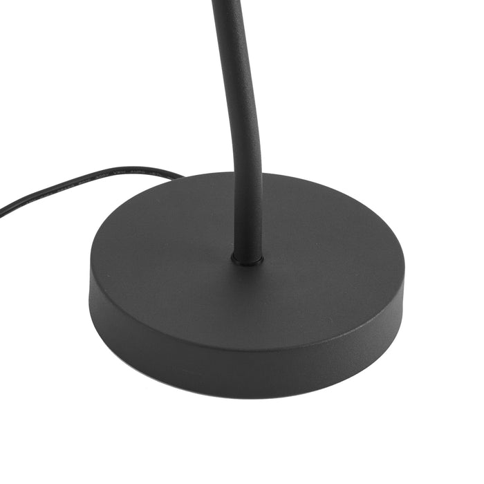 QAZQA Art Deco tafellamp zwart incl. LED - Tableau