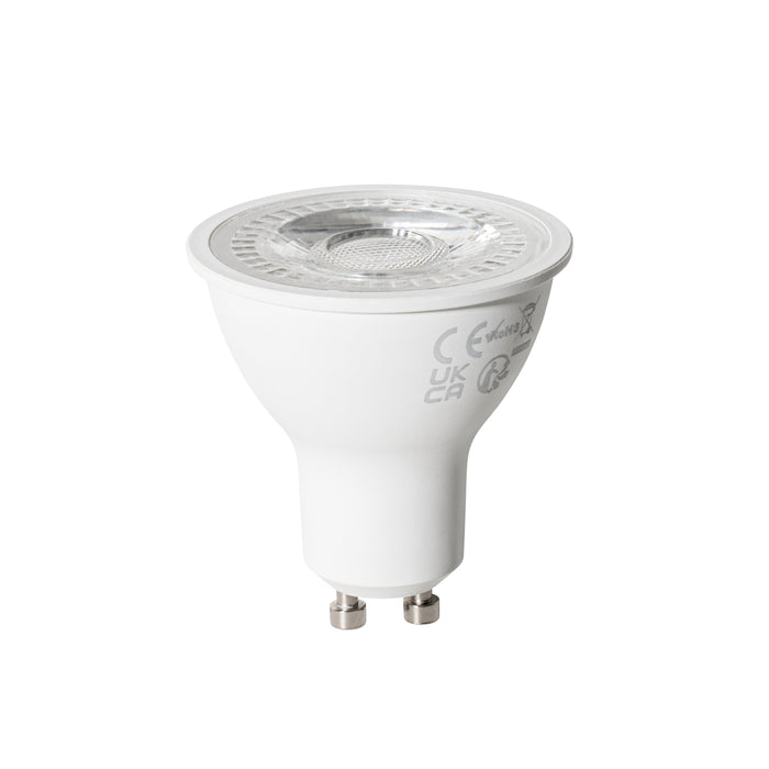 LUEDD Set van 5 GU10 dimbare LED lampen 7W 430 lm 2700K