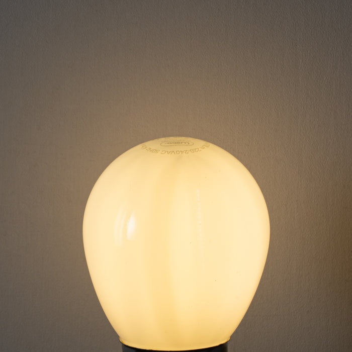 LUEDD E27 3-staps dimbaar LED lamp P45 opaal glas 5W 470 lm 2700K