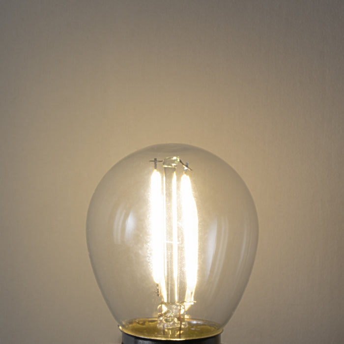 LUEDD Set van 5 E27 LED lamp P45 schemersensor 3W 250 lm 3000K