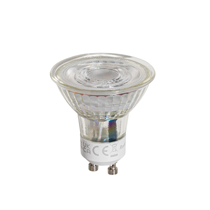 LUEDD Set van 5 GU10 50mm LED lampen helder 4.5W 360 lm 2700K