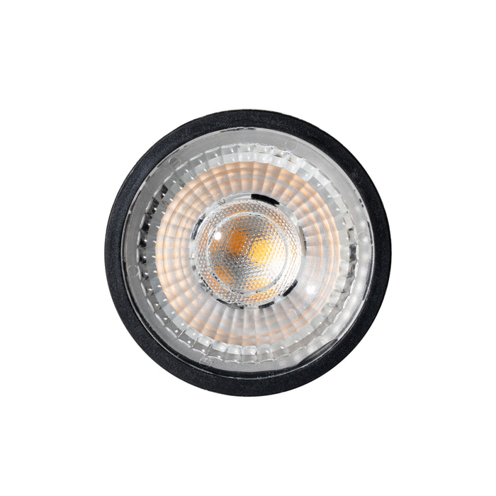 LUEDD Set van 5 GU10 dimbare LED lampen zwart 7W 430 lm 2700K