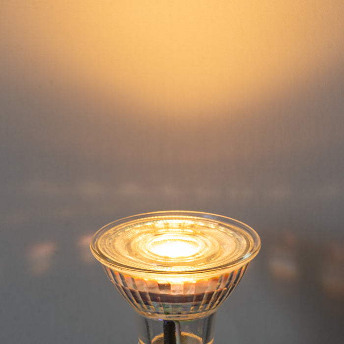 LUEDD Set van 5 GU10 50mm LED lampen helder 3W 250 lm 2200K