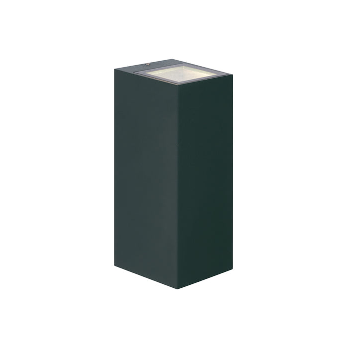 QAZQA Moderne wandlamp donkergroen 2-lichts GU10 70mm IP54 - Baleno