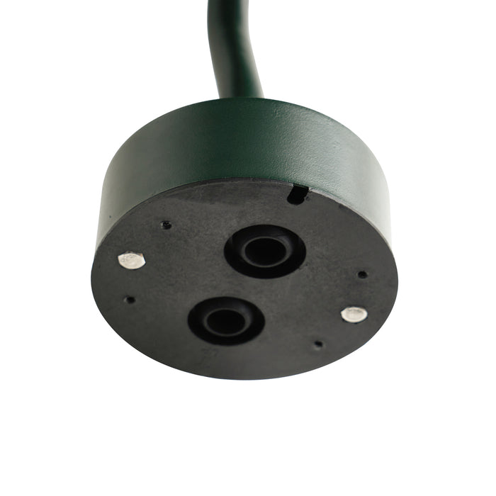 QAZQA Buitenwandlamp donker groen IP44 - Munich