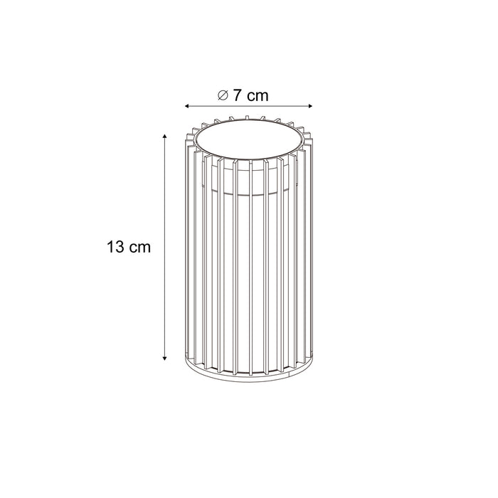QAZQA Design buiten plafondlamp zwart IP44 - Boris