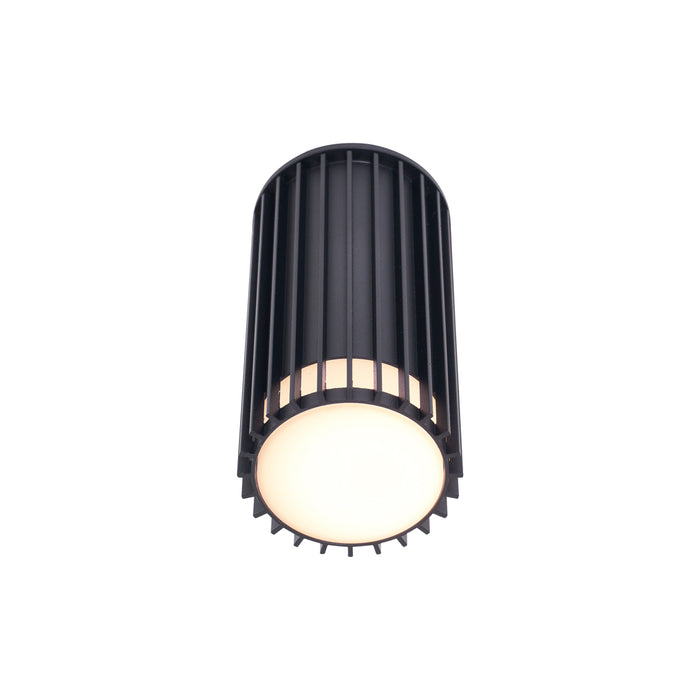 QAZQA Design buiten plafondlamp zwart IP44 - Boris
