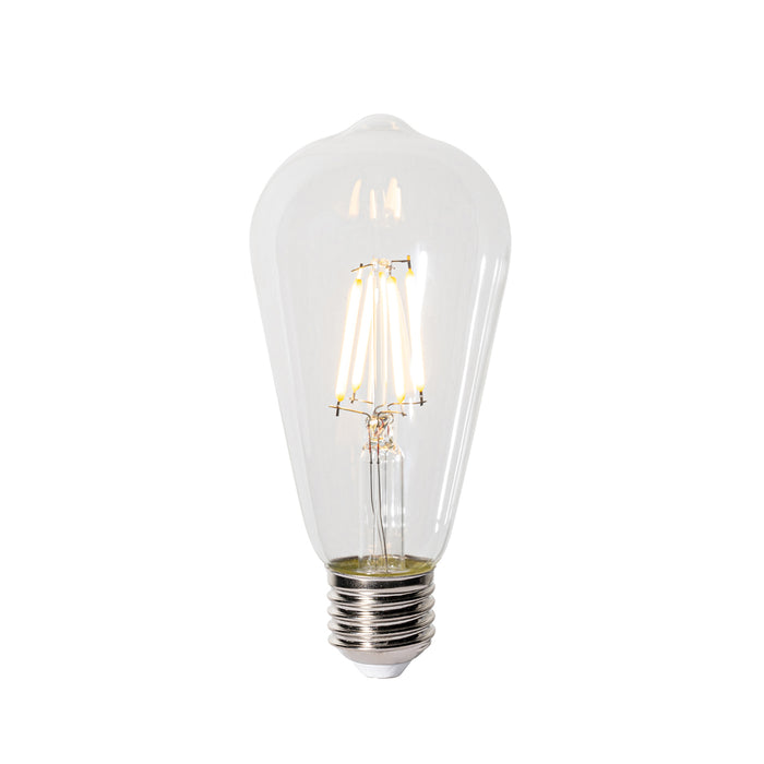LUEDD E27 dimbare LED lamp ST64 clear 5W 600 lm 2700K