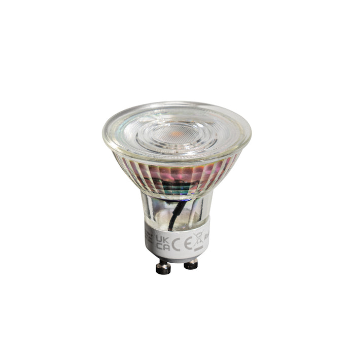 LUEDD Set van 5 GU10 50mm dimbaar in Kelvin LED lampen helder 4.5W