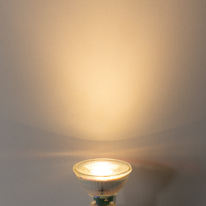 LUEDD Set van 5 GU10 3-staps dimbare LED lampen 7W 600 lm 2700K