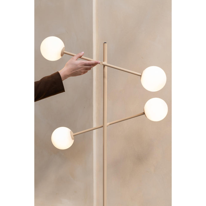 it's about RoMi Vloerlamp Copenhagen - Beige - 48x26x170cm