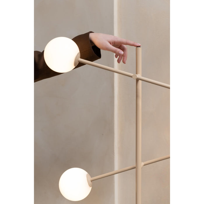 it's about RoMi Vloerlamp Copenhagen - Beige - 48x26x170cm