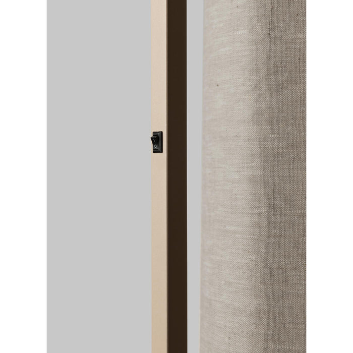 it's about RoMi Boston Vloerlamp Ø 25 cm - Bruin / Dark Sand