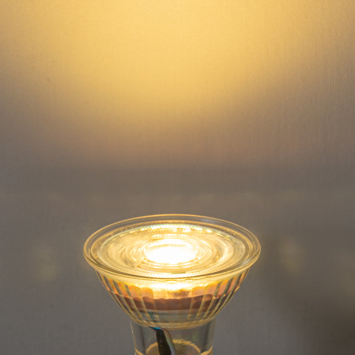 LUEDD Set van 5 GU10 50mm LED lampen helder 1W 80 lm 2200K