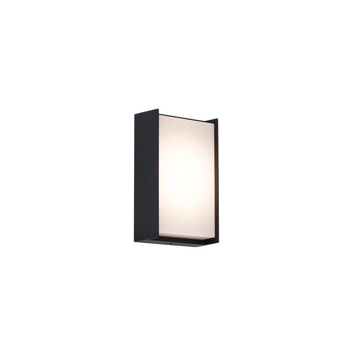 QAZQA Moderne buiten wandlamp zwart incl. LED IP65 - Packet