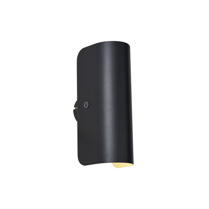 QAZQA Moderne wandlamp zwart 2-lichts - Gotthard