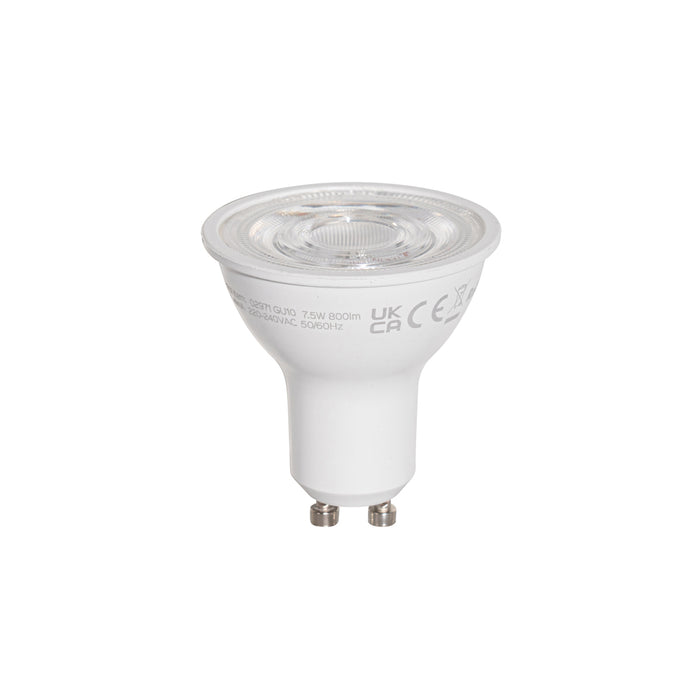 LUEDD GU10 50mm LED lamp helder 7.5W 800 lm 3000K