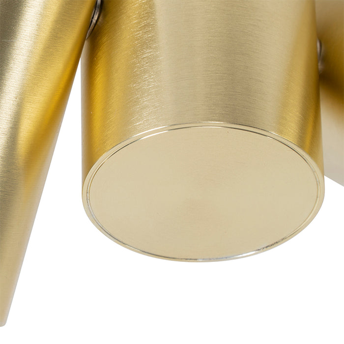 QAZQA Smart spot messing 2-lichts verstelbaar incl. 2 Wifi GU10 50mm