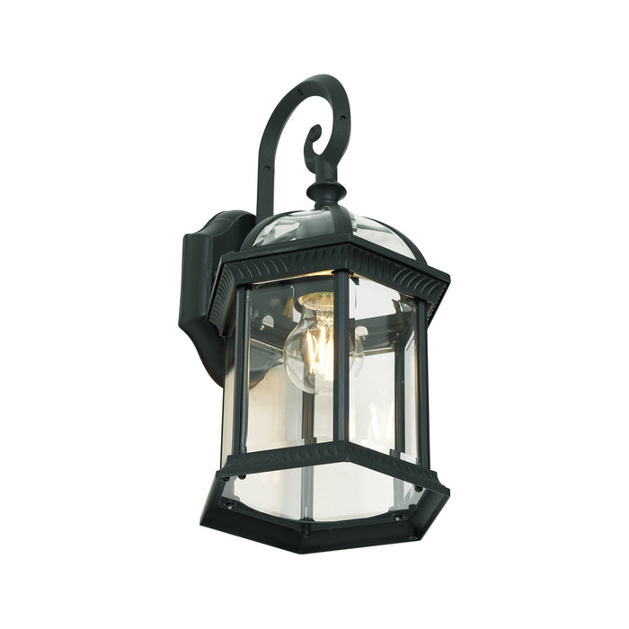 QAZQA Klassieke buiten wandlamp antiek groen IP44 - Glasgow