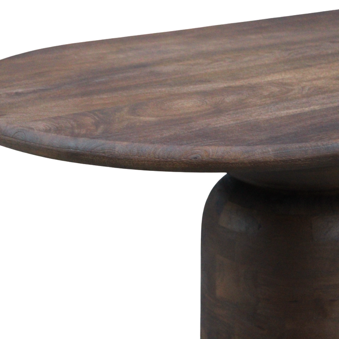 Old Inn - Eettafel Lissabon ovaal kolompoot 240cm